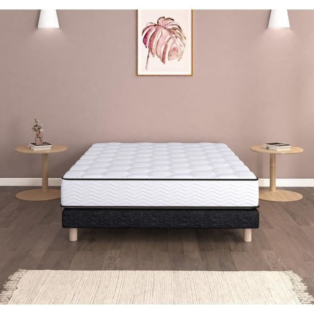 Urban Collections Paris - Matelas ensachés - 140 x 190 cm - 24 cm - Mousse a mémoire de forme - Ressorts