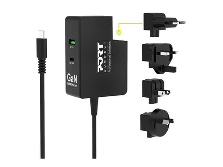 PORT Connect adaptateur secteur - USB, 24 pin USB-C - 100 Watt