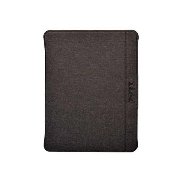 Étui a rabat - PORT MANCHESTER II - Noir - Polyuréthane - Compatible iPad Air et Pro