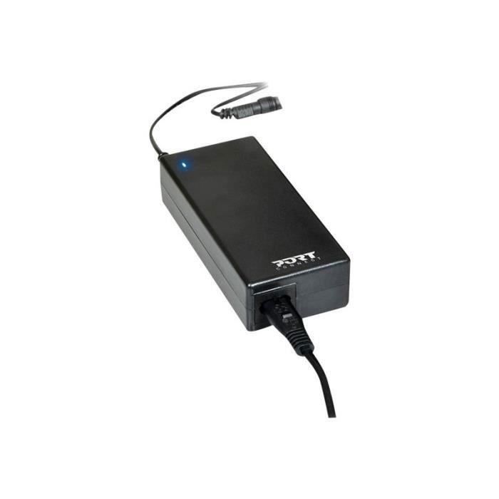 Adaptateur secteur - PORT CONNECT - ASUS - 90W - Noir - Câble 1.8m - CA 100-240V