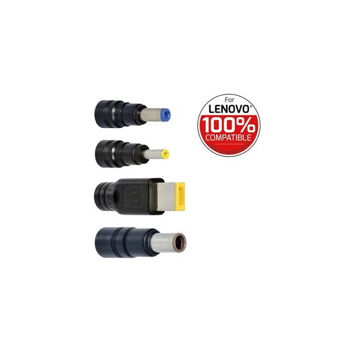 Alimentation secteur - LENOVO - PORT DESIGNS - 90W - Noir - 11 embouts universels - Câble 1.8 m