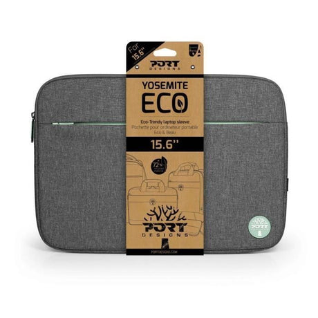 Housse PC - PORT DESIGNS - Pour ordinateur portable ECO YOSEMITE - 15.6 pouces - Gris