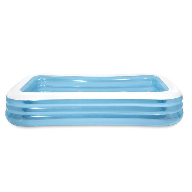 Piscine rectangulaire givrée - INTEX - 1020 Litres - 6 ans et + - 305 x 183 x 56 cm