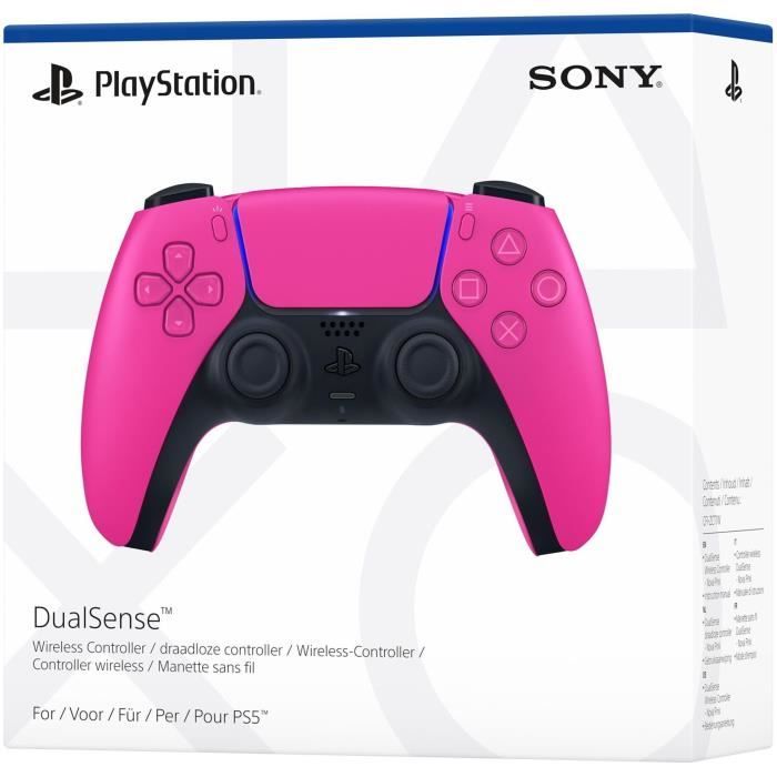 Manette sans fil DualSense - Nova Pink I PS5 et PC