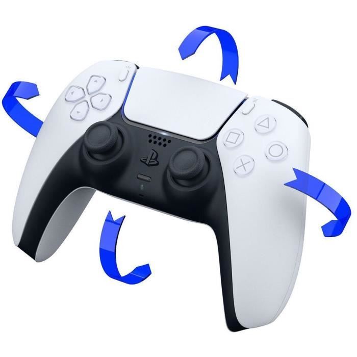 Manette sans fil DualSense - Blanche I PS5 et PC