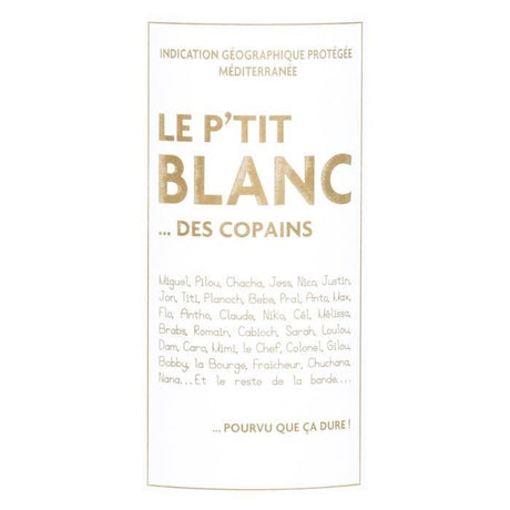 Le P'Tit Blanc Des Copains Méditerranée - Vin blanc de Provence