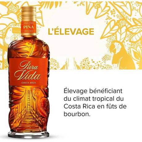Pura Vida - Pińa - Rhum - 37,5% Vol. - 70cl