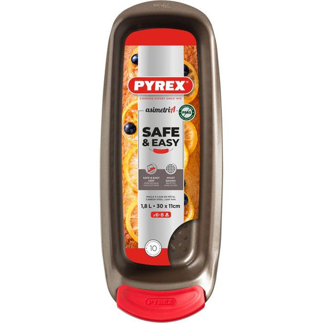 Moule ŕ cake - PYREX - 1452011 - En acier carbonne - Antiadhésif - 30 x 11 cm