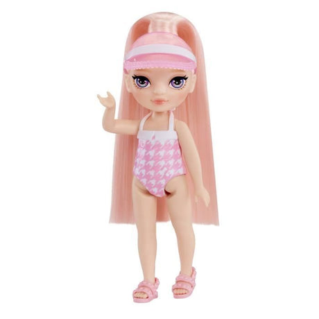 Jeu de société - MGA - Piscine arc en ciel avec toboggan - Poupée Blush - 10 pieces - Multicolore