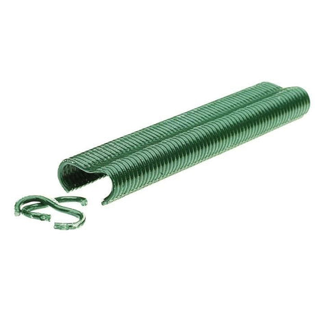 Agrafes grillage - RAPID - VR22 Vert - Blister 1100 - Pose de clôture - (40108807)