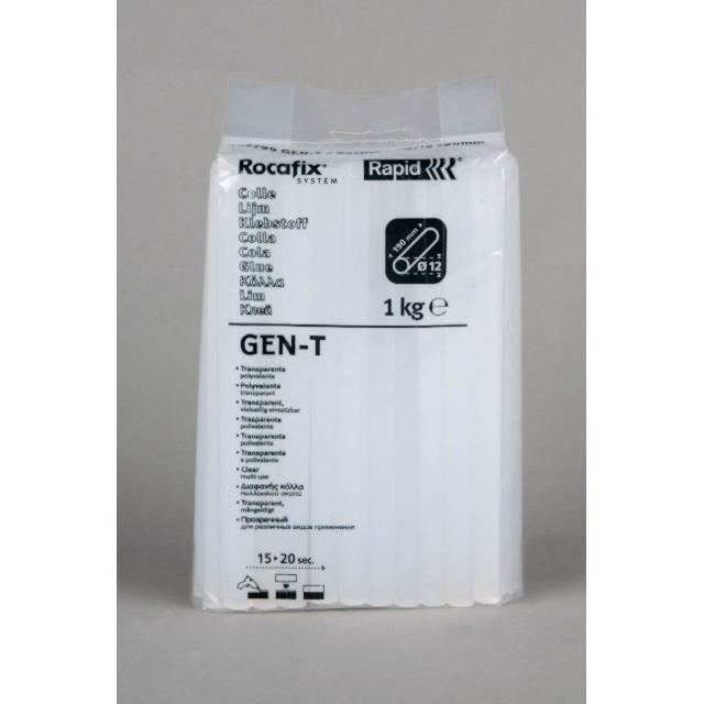 Bâtons de colle pour pistolet 1 kg  GEN-T - RAPID