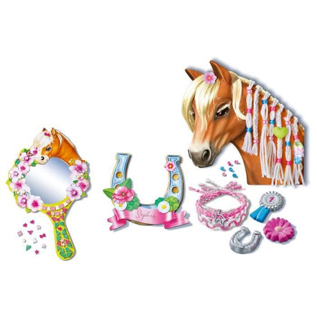 Ravensburger-Be Creative Cheval–kit Multi-activités Horses–10 créations–Activité détente et créative–Des 7 ans–238751