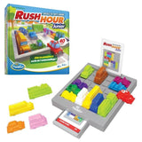 ThinkFun-Rush Hour Junior-Jeu de logique-Casse-tete-Embouteillage-40 défis 4 niveaux-1 Joueur ou plus des 5 ans-Ravensburger-76604