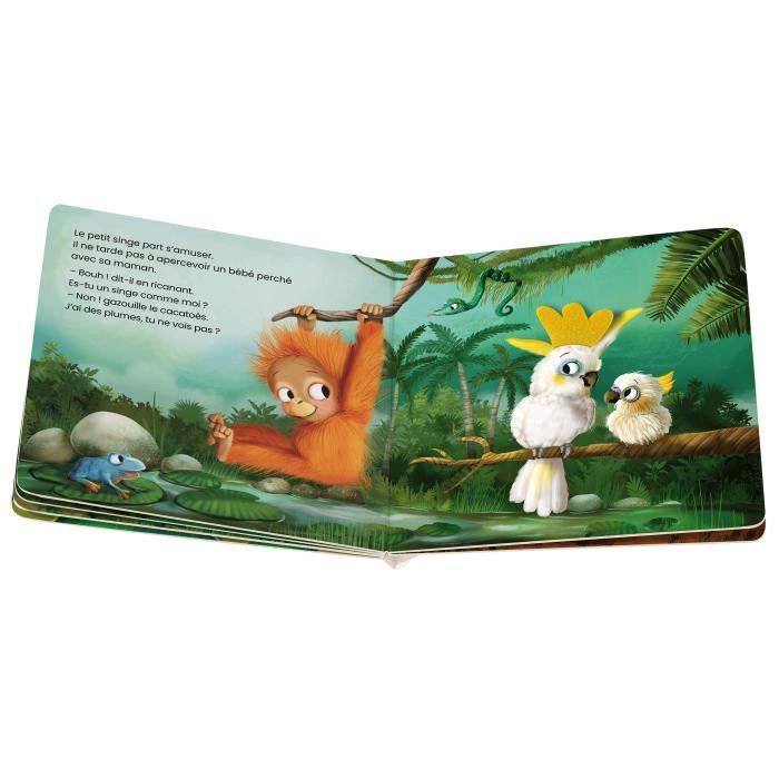 Ravensburger play+, Es-tu un singe comme moi? , Livre, Premier âge, bébé