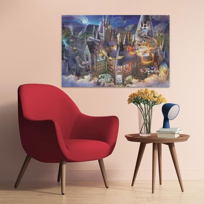 Puzzle 3000 pieces Vue sur le château de Poudlard / Harry Potter, des 14 ans, 17561, Ravensburger