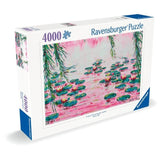 4000 p  Les nénuphars roses