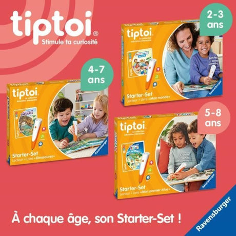 Tiptoi Starter Encyclo, lecteur et livre, 00176, A partir de 5 ans, Ravensburger