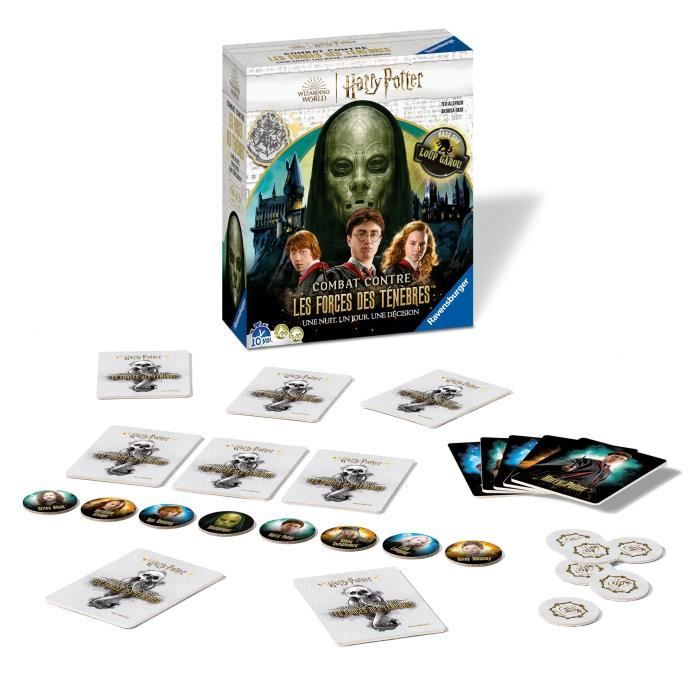 Jeux de société Harry Potter Combat contre les forces de ténebres, basé sur le jeu Loup-Garou, Des 9 Ans, Ravensburger, 27354