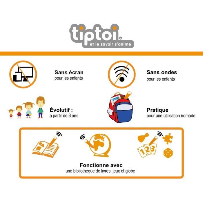 tiptoi, Livre interactif, Mon premier livre de vocabulaire anglais, 6ans, 13099002, Ravensburger