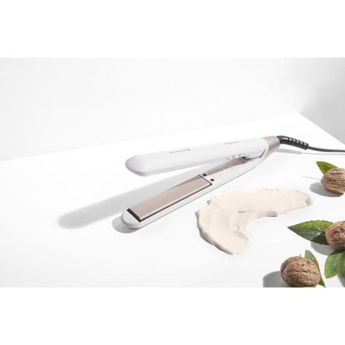 Lisseur REMINGTON S4740 Shea Soft – 5 températures de 150 a 230° - revetement Advanced Ceramic enrichi a l'huile de karité