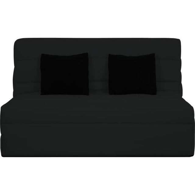 DUNLOPILLO Banquette BZ 2 places - Noir - ReVEUR