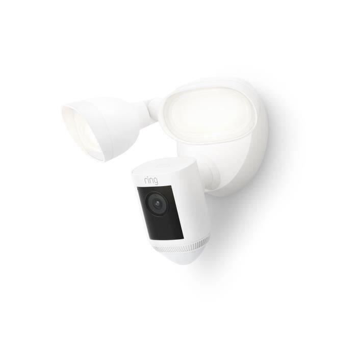 Camťra de surveillance - RING - Spotlight Cam Pro sur secteur - Noir