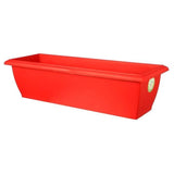 Jardiniere - RIVIERA -  Evolution - 80 x 40 x H 32 cm - 64 L - Rouge