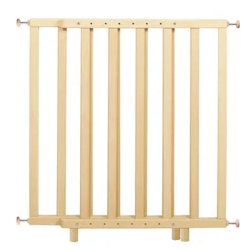 Barriere de sécurité bébé - ROBA - Pour porte et escalier - De 62 a 105 cm - Bois naturel