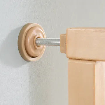 Barriere de sécurité bébé - ROBA - Pour porte et escalier - De 62 a 105 cm - Bois naturel
