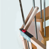 Barriere de Sécurité Bébé pour Escalier Safety Up - ROBA - Largeur de 93.5 a 120.5 cm - Bois Naturel