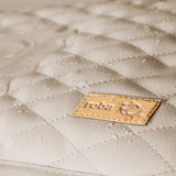 Chaise haute évolutive 2-en-1 - ROBA - BORN UP - Transat inclinable 'Greyish matelassé' inclus - Bois naturel
