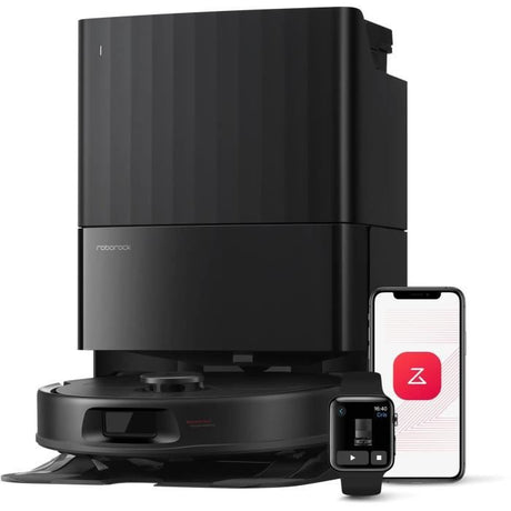 ROBOROCK QR 598 - Aspirateur Robot Laveur - 8000 Pa - Station Multifonctionnelle - Anti-enchevetrement
