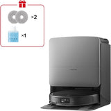 ROBOROCK SAROS 20X - Aspirateur Robot Laveur - 36 000 Pa - Lavage a l'eau chaude 100 °C - AdaptiLift 3.0