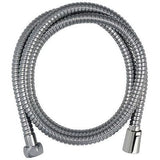 Flexible de douche - ROUSSEAU - Écrous métal anti-torsion - Réduction du débit - Longueur 2 m - Inox chromé double agrafage