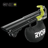 Souffleur aspiro-broyeur 2-en-1 - RYOBI - Brushless - 201 km/h - 6 mł/min