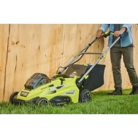 RYOBI - Tondeuse 36V MAXPOWER Power Assist™ - Ř coupe 40 cm - ramassage et mulching + batterie 5,0 Ah & chargeur - RLM36X41H50PG