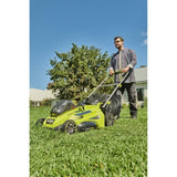 RYOBI - Tondeuse 36V MAXPOWER Power Assist™ Brushless - Ř coupe 46 cm - ramassage/mulching + batterie 5 Ah & charg. - RLM36X46H50PG