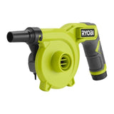 Gonfleur dégonfleur - RYOBI - 4V - Gros débit : 200 L/min - Livré avec 3 embouts de gonfleur