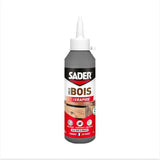 Colle bois - SADER - Prise rapide 2 min - Tous bois - Intérieur - Transparente apres séchage - Biberon 100 g