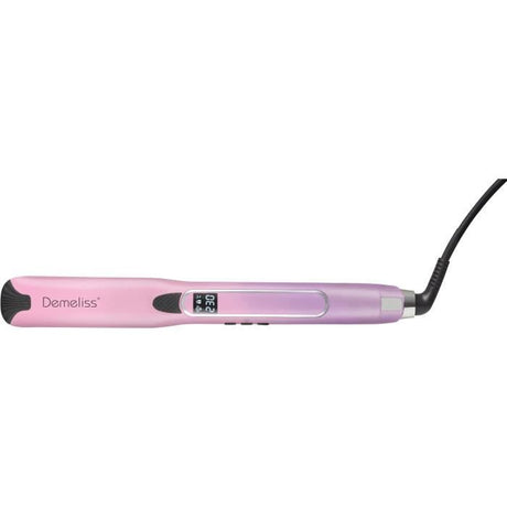 Lisseur vapeur - SAINT ALGUE - Demeliss TITANIUM V2.0 - Coloris Exclusif Rose/Violet - Lissage Haute Performance