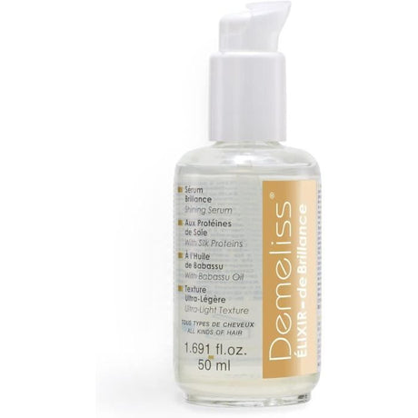 Lisseur - SAINT ALGUE - Coffret Demeliss Kera-GOLD 2 en 1 - Lisse & Boucle - Jusqu'a 230°C - Comprend 2 Soins Avant & Apres Lissage