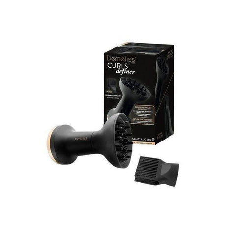 Seche-cheveux - DEMELISS - 21349 CURLS DEFINER - Diffuseur - 3 vitesses / températures - Noir