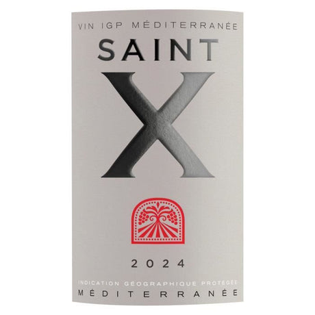 Saint X Rosé 2024 - IGP Méditerranée - Vin rosé de Provence 75cl