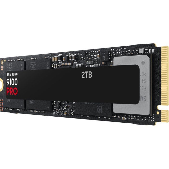 SAMSUNG - 9100 PRO - SSD Interne - 2 To - NVMe M.2 PCIe 5.0x4 - Vitesse lecture jusqu'a 14 800 Mo/s