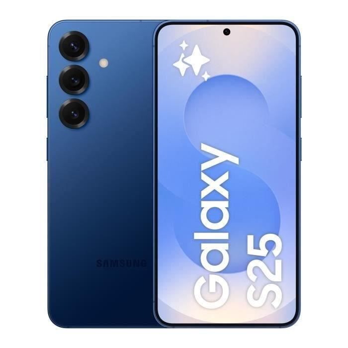SAMSUNG Galaxy S25 AI Smartphone 128 Go Bleu nuit