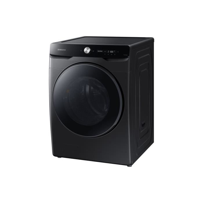 Lave-linge hublot SAMSUNG Ecobubble™ WF20DG8650BV - 20 kg -  Digital Inverter - L68,6cm - 1000 trs/min - Classe A - Noir