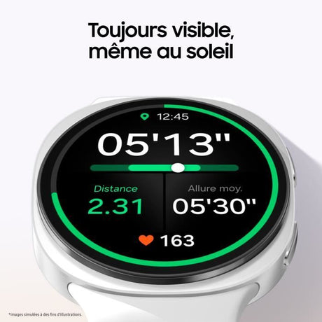 Samsung Galaxy Watch8 Montre connectée Bluetooth 40mm Graphite