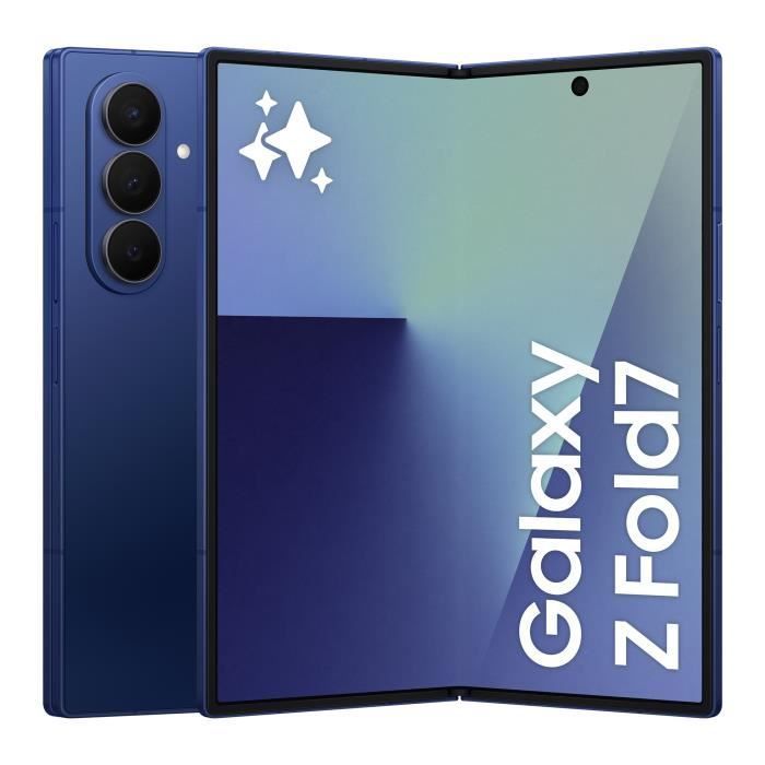Samsung Galaxy Z Fold7 5G Smartphone 256 Go Bleu nuit