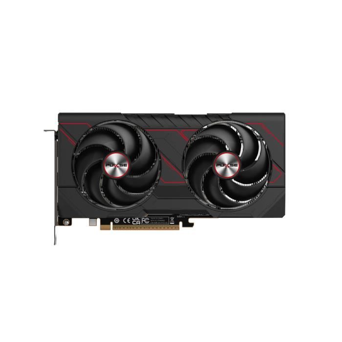 SAPPHIRE - Carte graphique - PULSE AMD RADEON™ RX 9060 XT GAMING OC - 16GB - DUAL HDMI / DP