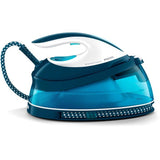 Centrale Vapeur - PHILIPS - GC7840/20 - PerfectCare Compact - 6.5 bars - 1.5L - Bleu/Blanc